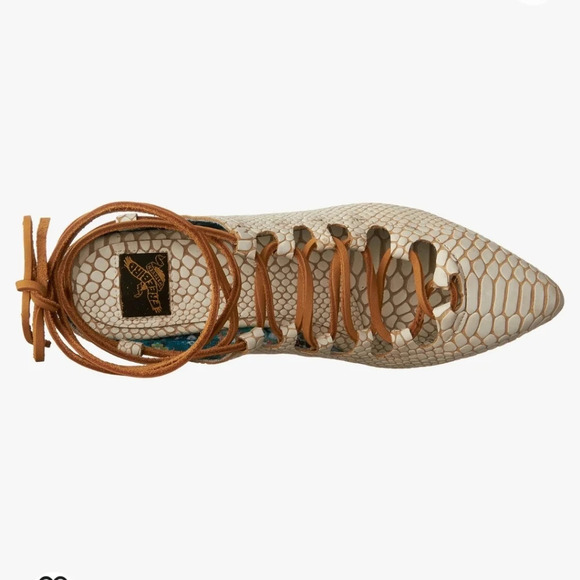 Free Bird Enya Laced Leather Mule Size 7 - Picture 3 of 10